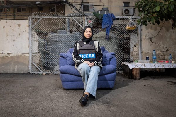 Fatima Al Bassam Covering my own story. No one teaches you how to be safe. As a journalist, they all expect you to be brave: but we’re also humans, and we’re scared 