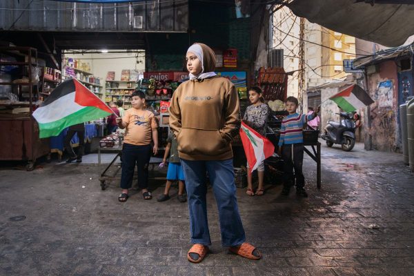 Rana Mar Elias, the Palestinian refugee camp